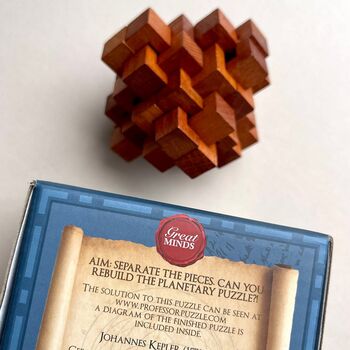 Kepler's Planetary Wooden Puzzle, 3 of 3
