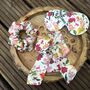 Liberty 100% Silk Skinny Scarf In Floral, thumbnail 5 of 6