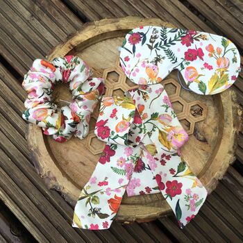 Liberty 100% Silk Skinny Scarf In Floral, 5 of 6