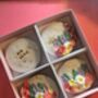 Personalised Wild Flower Biscuit Gift Box And Wild Flower Greetings Card, thumbnail 4 of 8