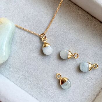 Tumbled Birthstone Necklace, 4 of 12
