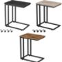 Modern Side Table With Steel Frame And Castors, thumbnail 11 of 11