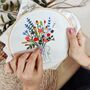 'Everlasting Flowers' Make Your Own Embroidery Kit, thumbnail 1 of 8