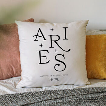 Personalised Star Sign Zodiac Cushion, 3 of 8