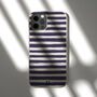 Navy Stripes Eco Phone Case, thumbnail 5 of 7