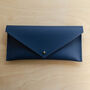 Personalised Recycled Leather Clutch Purse, thumbnail 9 of 12
