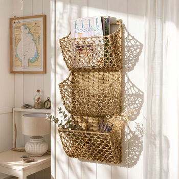 Three Tier Wall Basket Rack, 3 of 7