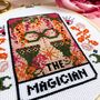 'The Magician' Tarot Cross Stitch Kit, thumbnail 2 of 4