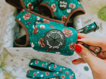 Forest Fir Cone Dog Harness With Optional Set, 5 of 10