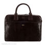 Personalised Leather Briefcase Bag For Men 'Calvino', thumbnail 3 of 12