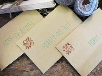 Remembrance Seeds Gift With Handmade Sympathy Card, 3 of 12