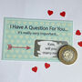 Personalised Will You Marry Me Scratchcard, thumbnail 2 of 3