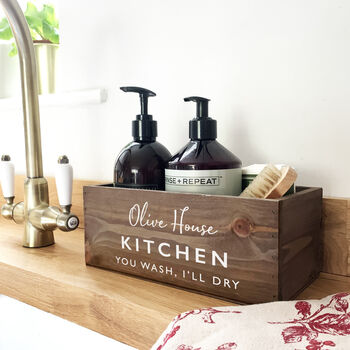Personalised Kitchen Sink Tidy, 2 of 2