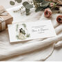 Cash Gift Wallet Featuring Black Bride And Groom Illustration, thumbnail 1 of 4