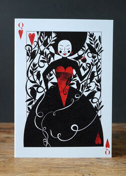 Playing Card Queens Notecards, 2 of 6