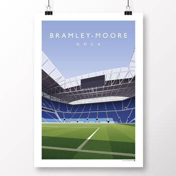 Everton Stadium Bramley Moore Dock Poster, 2 of 7