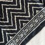 Ajrakh Print Mashru Cotton Silk Scarf, Indian Print, thumbnail 12 of 12