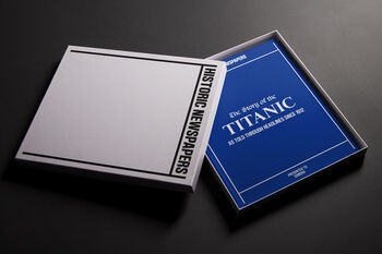 The Titanic Personalised Iconic History Book, 3 of 11