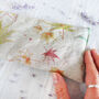Leaves Lavender Eye Pillow, thumbnail 3 of 6