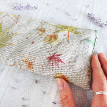 Leaves Lavender Eye Pillow, 3 of 6