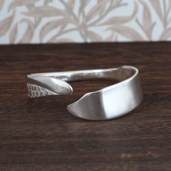 Vintage Vines Butter Knife Bangle, 2 of 5