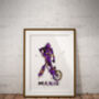 Bmx Sketch Style Personalised Print, thumbnail 3 of 5