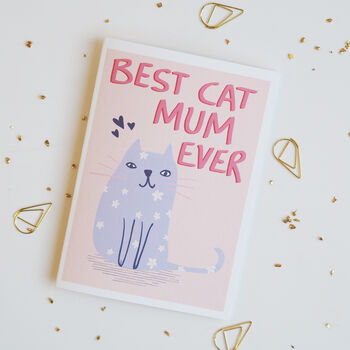 Best Cat Mum Mother's Day Card, 3 of 4