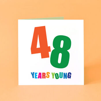 Set Of Five Birthday Cards For Any Age, 9 of 12
