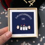 Christmas Penguin Earrings For Granddaughter, thumbnail 1 of 3