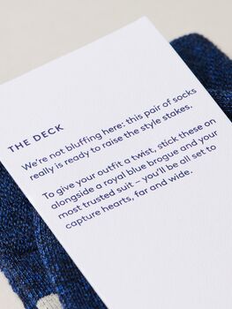 The Deck – Luxury Socks For Card Game Lovers, 5 of 9