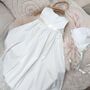 Cotton Christening Gown Serenity, thumbnail 5 of 10