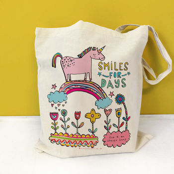 Personalised Love Unicorns Bag, 5 of 7