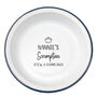 Personalised Favourite Food Enamel Bowl, thumbnail 5 of 5