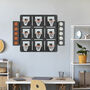 Basketball Hoop Wall Decor With Tic Tac Toe Game, thumbnail 6 of 6