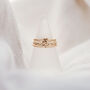 Mini Initial Signet Ring, thumbnail 4 of 5