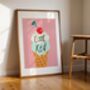 Cool Kid Ice Cream Art Print, thumbnail 3 of 4