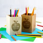 Personalised Best Teacher Pencil Pot, thumbnail 3 of 4