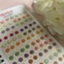 Gold Zari Colourful 576 Bindi Booklet, thumbnail 9 of 10