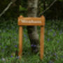 Custom Engraved House Sign With Posts, thumbnail 3 of 12