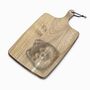 Personalised Pomeranian Engraved Acacia Serving Board, thumbnail 3 of 11