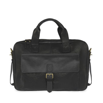 Leather Work Bag 'The Buxton Deluxe', 3 of 6