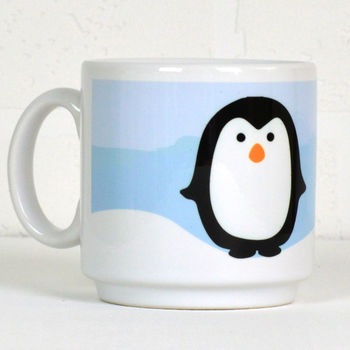 Personalised Penguin Mug With Chocolate Coins, 2 of 6