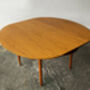 Mid Century Modern Extending Dining Table By Schrieber, thumbnail 8 of 12