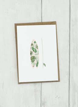 Personalised Surf Board Card, 4 of 4