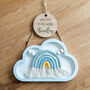 Personalised Welcome To The World Cloud Nursery Sign, thumbnail 3 of 5