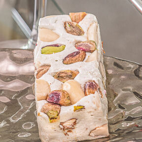 Four Individually Wrapped Nougat Bars Gift Box, 8 of 11