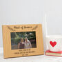 Personalised Bridesmaid Thank You Photo Frame, thumbnail 2 of 9