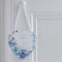 Personalised Forget Me Not Floral Earring Holder Hanger, thumbnail 3 of 6