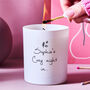 Personalised Cosy Night In Candle, thumbnail 1 of 3