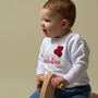 Personalised Our Little Valentine Kids Sweatshirt, thumbnail 6 of 6